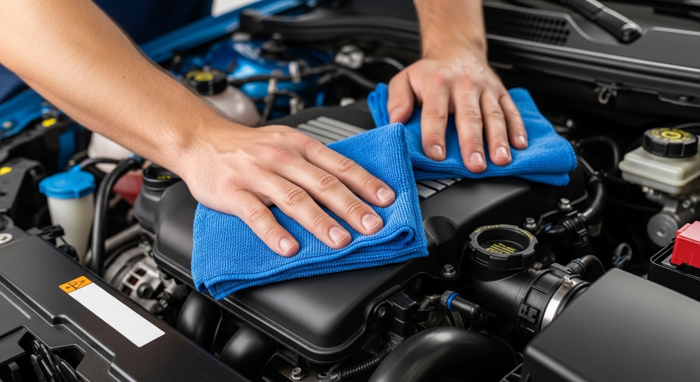 Limpeza de motor profissional em Florianópolis